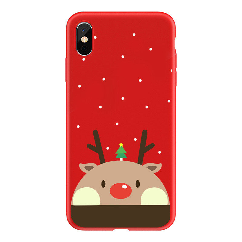 Soft Silicone Christmas Phone Case Cover For Apple iPhone XS Max XR X Plus 8 7 6