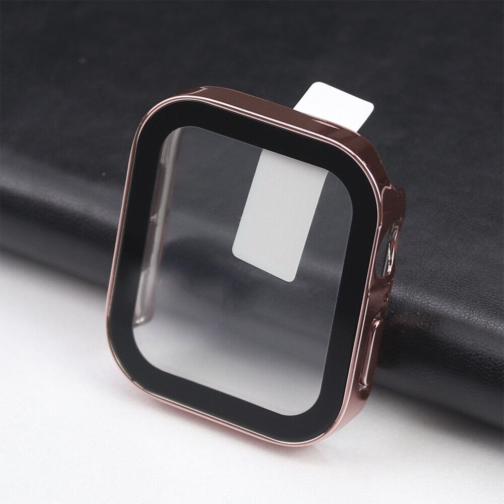 For Apple Watch 10 9 8 7 Ultra Case Cover Tempered Glass Screen Protector