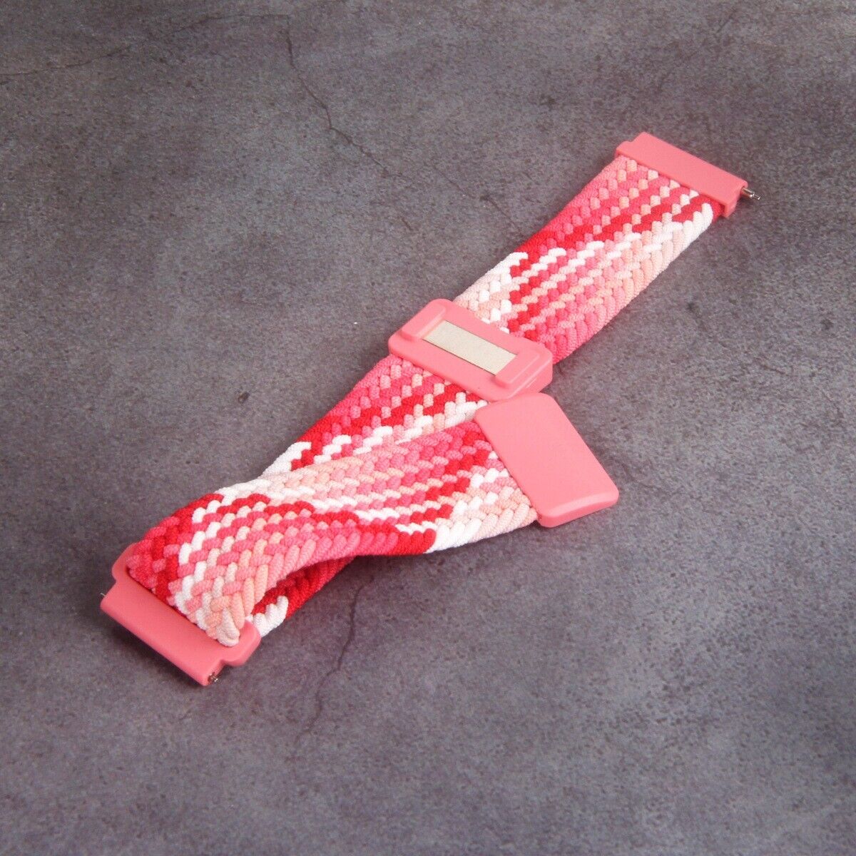 For Fitbit Versa 3/4/2 Lite SE Sense 2 Nylon Stetch Magnetic Watch Strap Band