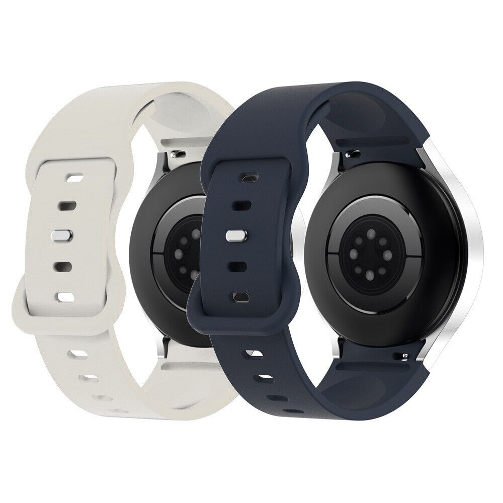 For Samsung Galaxy 7/6/5/4 Watch Soft Silicone Sports Strap Wristband Band 20mm