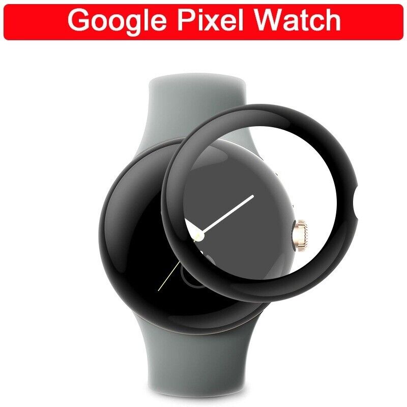 For Google Pixel Watch 2 Curve 3D PMMA Plastic Full Film Screen Protector Cover