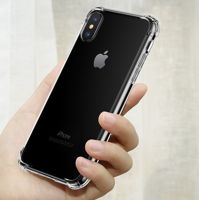 Basic Clear TPU Bumper Phone Case Cover iPhone 14 13 12 11 Pro Max Plus Mini XR