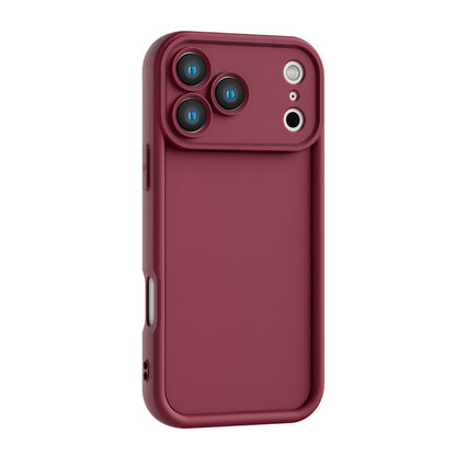 Soft TPU Case For iPhone 17 16 15 Shockproof Plain Colour Silicone Phone Cover