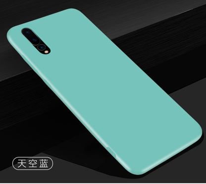 Soft Thin Matte TPU Gel Silicone Phone Case Cover Huawei P10 P20 P30 Lite/Pro