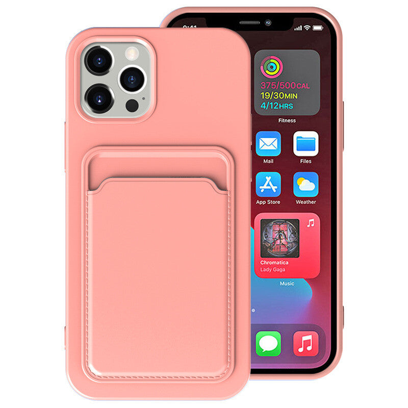 Case For iPhone 14 Pro Max 14 Plus Wallet Card Holder Shockproof Cover Silicone