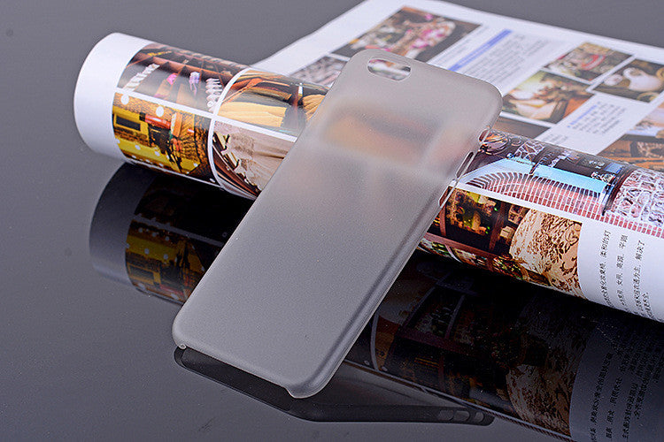 Basic Thin Plastic phone case cover for apple iPhone 6/6s/7/8/X/Plus + Samsung