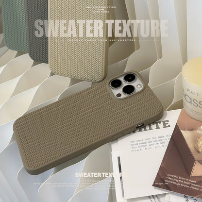 Case For Apple iPhone 17 16 15 14 13 Pro Max Plus Shockproof Silicone Knit Cover