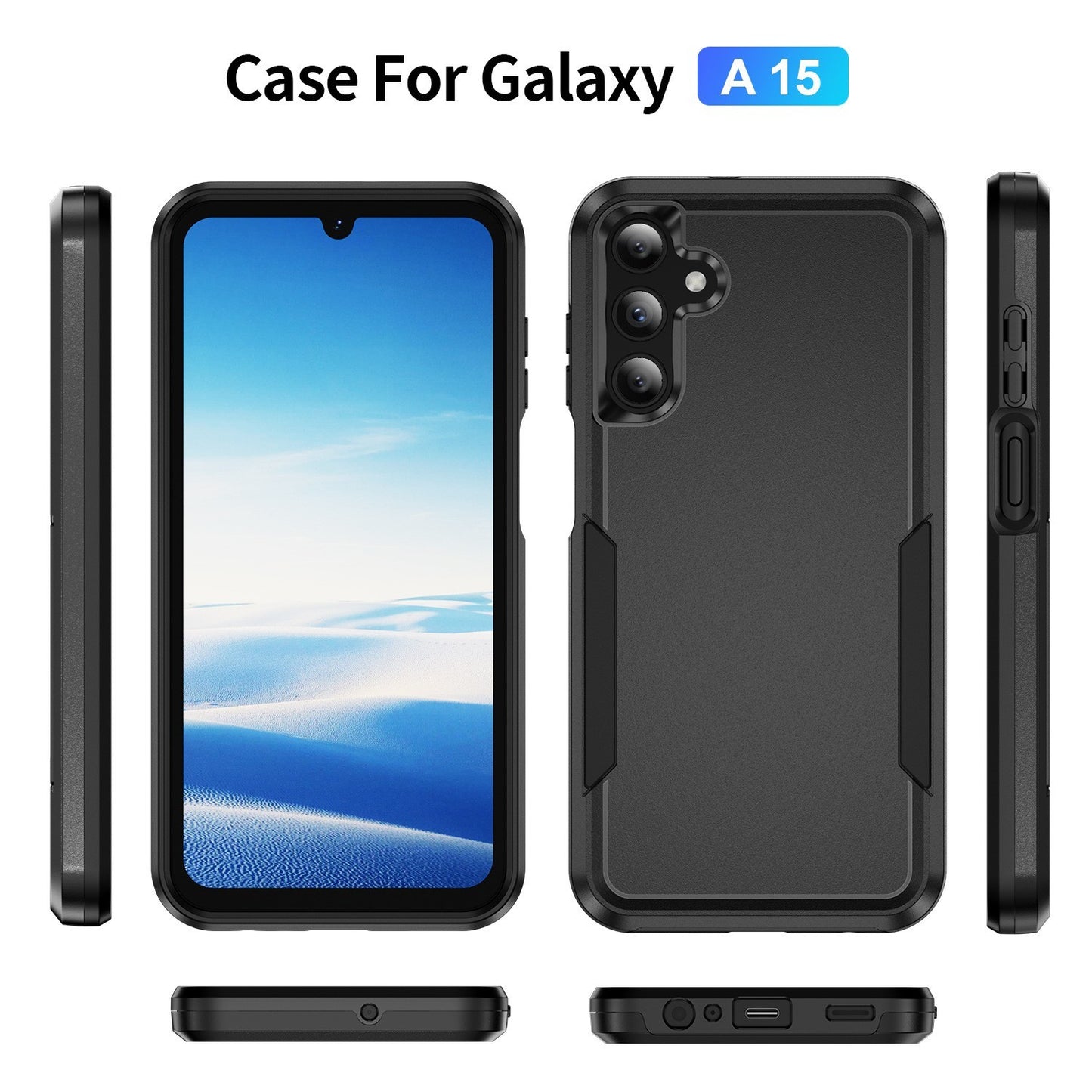 Case For Samsung Galaxy A15 A14 A25 A24 A35 A54 A55 5G Shockproof Phone Cover