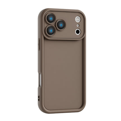 Soft TPU Case For iPhone 17 16 15 Shockproof Plain Colour Silicone Phone Cover