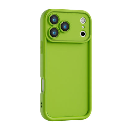 Soft TPU Case For iPhone 17 16 15 Shockproof Plain Colour Silicone Phone Cover