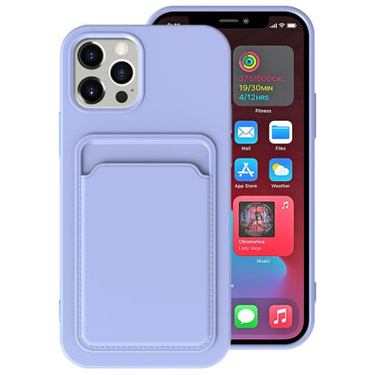 Case For iPhone 15 15 Pro Max Plus Wallet Card Holder Shockproof Cover Silicone