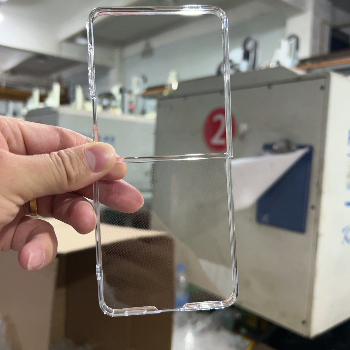 Clear Hard PC Shockproof Phone Case Cover For Samsung Galaxy Z Flip 7 6 5 4 3
