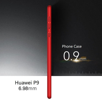 360° Full Body Hard Phone Case Cover Free Tempered Glass For Huawei P9 Lite/Plus