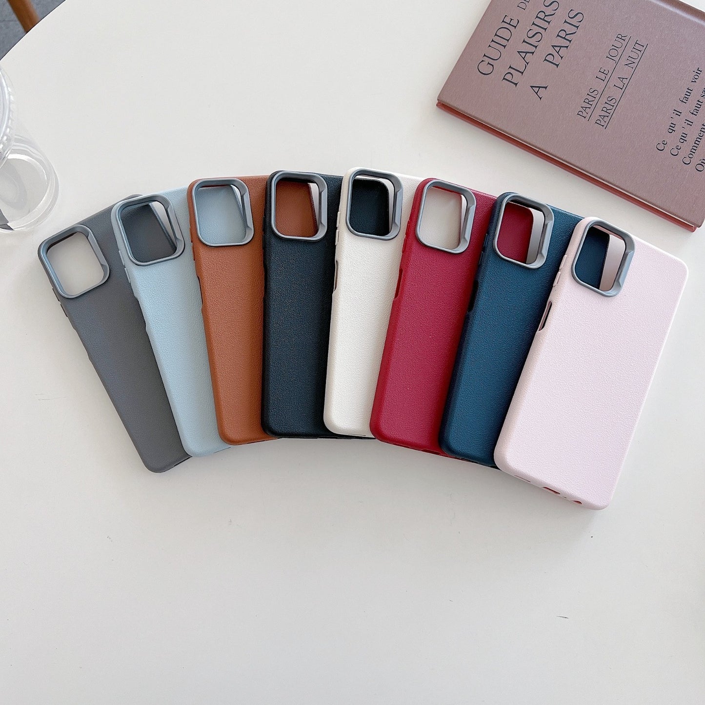 Leather Texture TPU Case For Samsung Galaxy S26 S25 S24 Shockproof Phone Cover