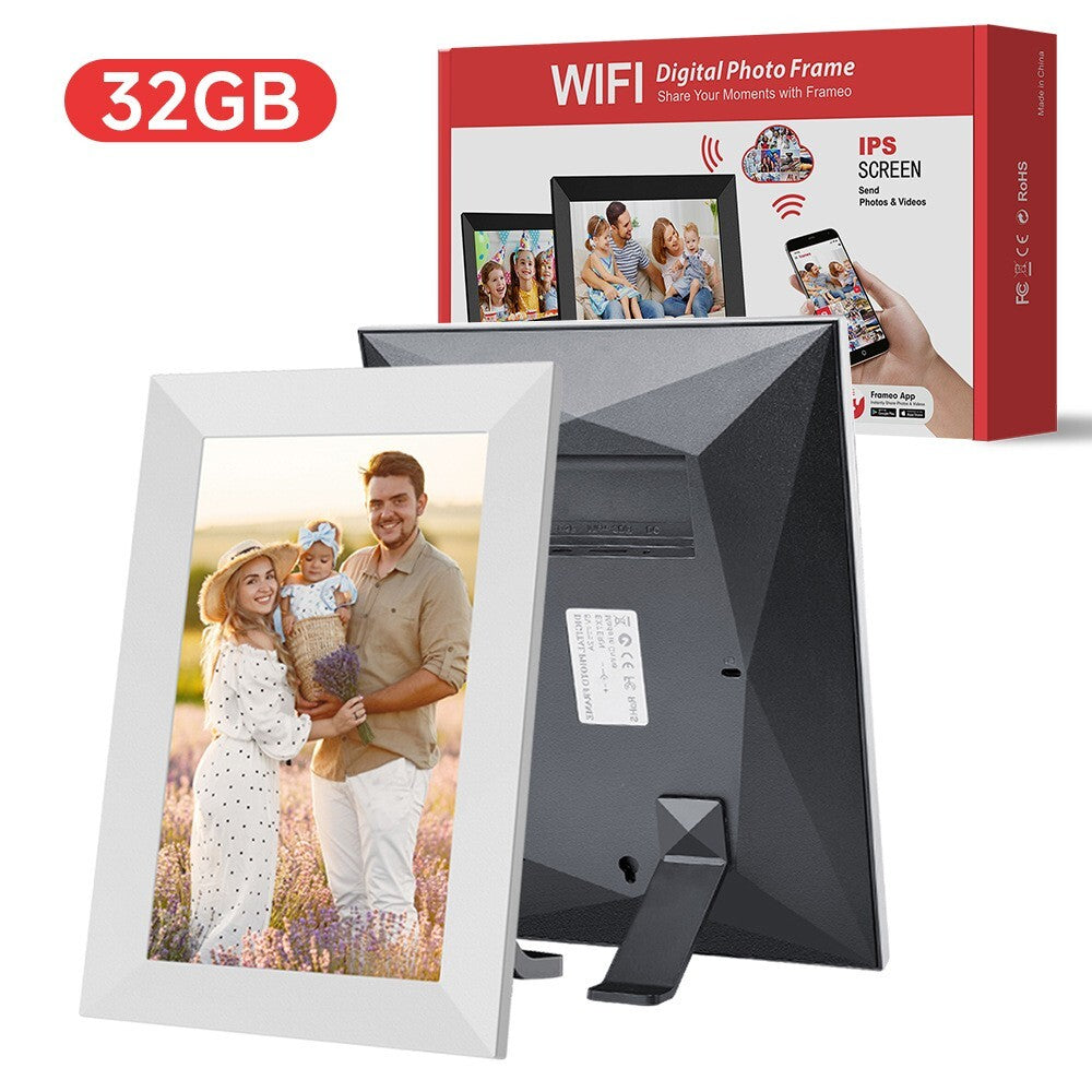 Digital Photo Frame 10.1 inch 1080P HD WiFi Touch Screen App 32GB Video Share