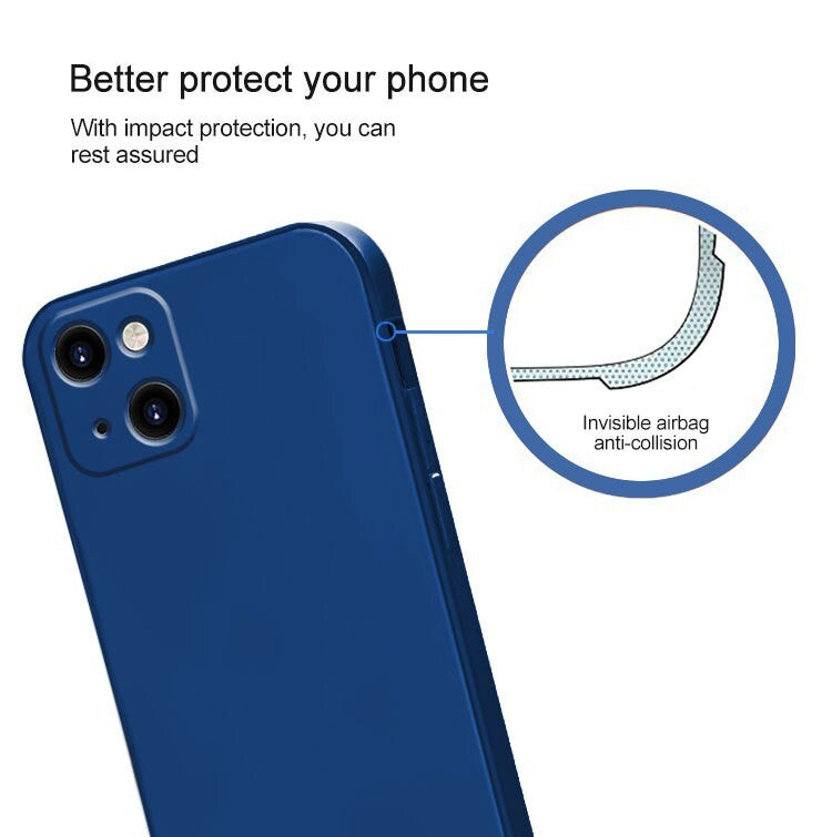 Case For iPhone 16 15 14 Pro Max Plus 13 11 12 7 Shockproof Silicone Phone Cover