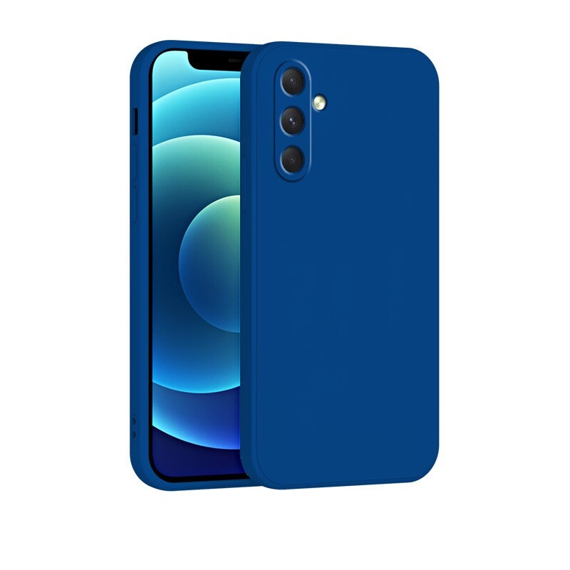 Case For Samsung A17 A16 A15 A14 A56 A55 Liquid Silicone Soft Matte Phone Cover