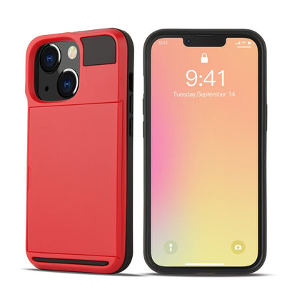 Card For iPhone 13 Pro Max Mini Holder Wallet Case Shockproof Hybrid Protective