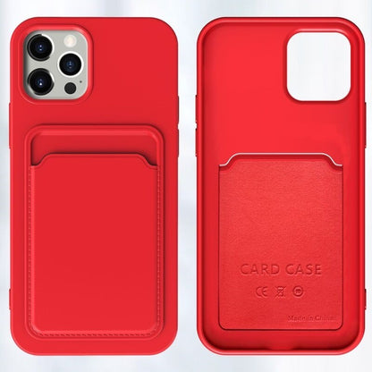 Case For iPhone 13 Pro Max Pro Mini Wallet Card Holder Shockproof Cover Silicone