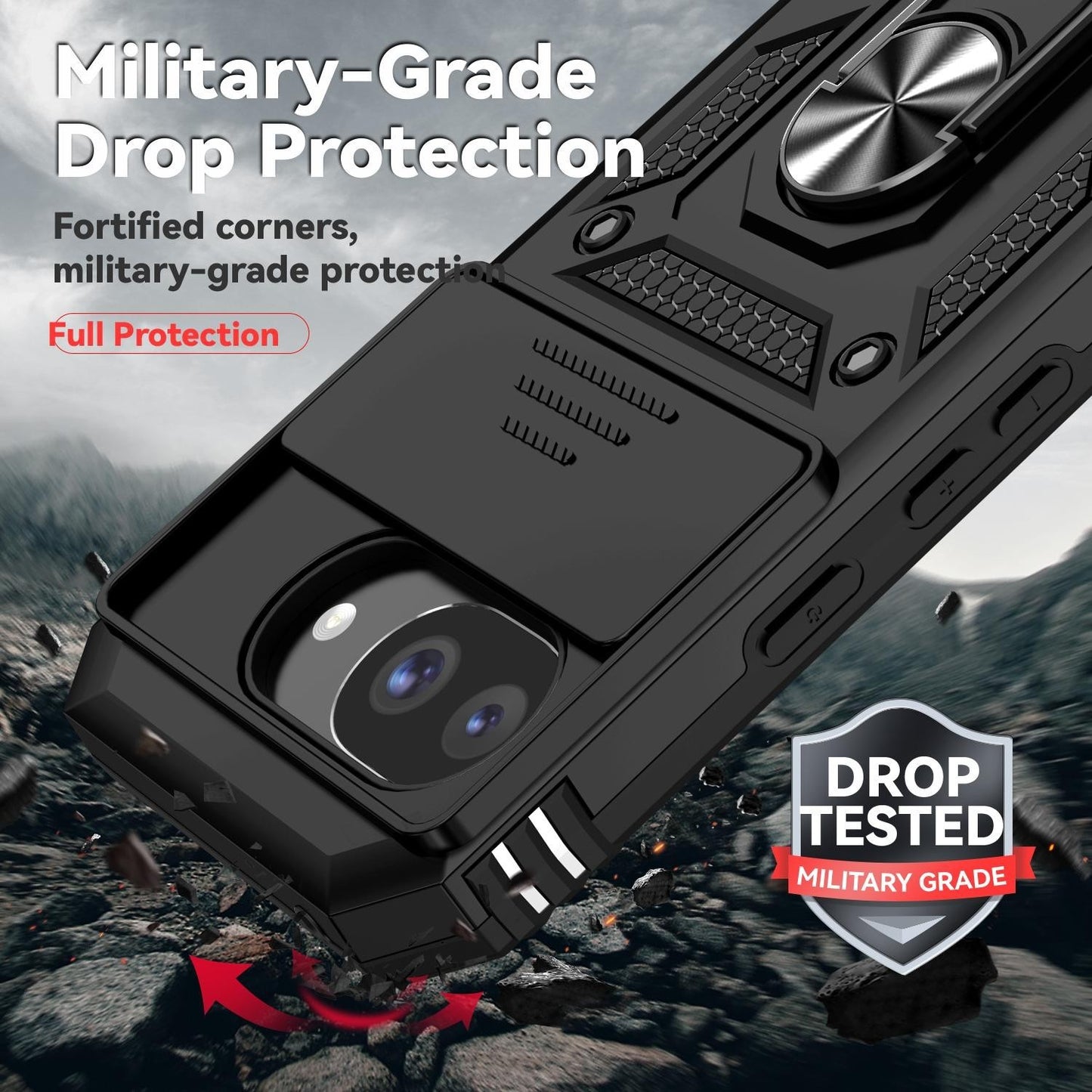 For Google Pixel 10 / 10 Pro / 10 Pro XL / 10a Case Heavy Duty Shockproof Rugged