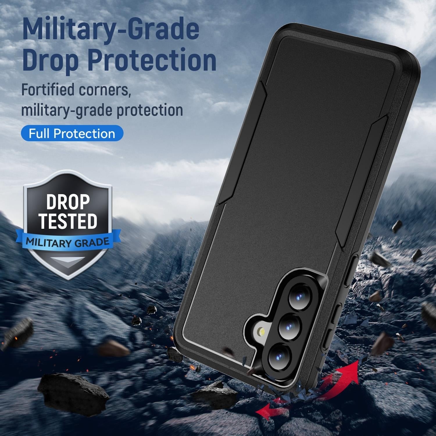 Case For Samsung Galaxy A17 A16 A37 A36 A57 A56 Shockproof Rugged Phone Cover