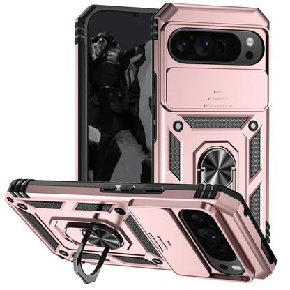 For Google Pixel 9a / 9 Pro XL Case Shockproof Armour Cover Ring Holder Camera