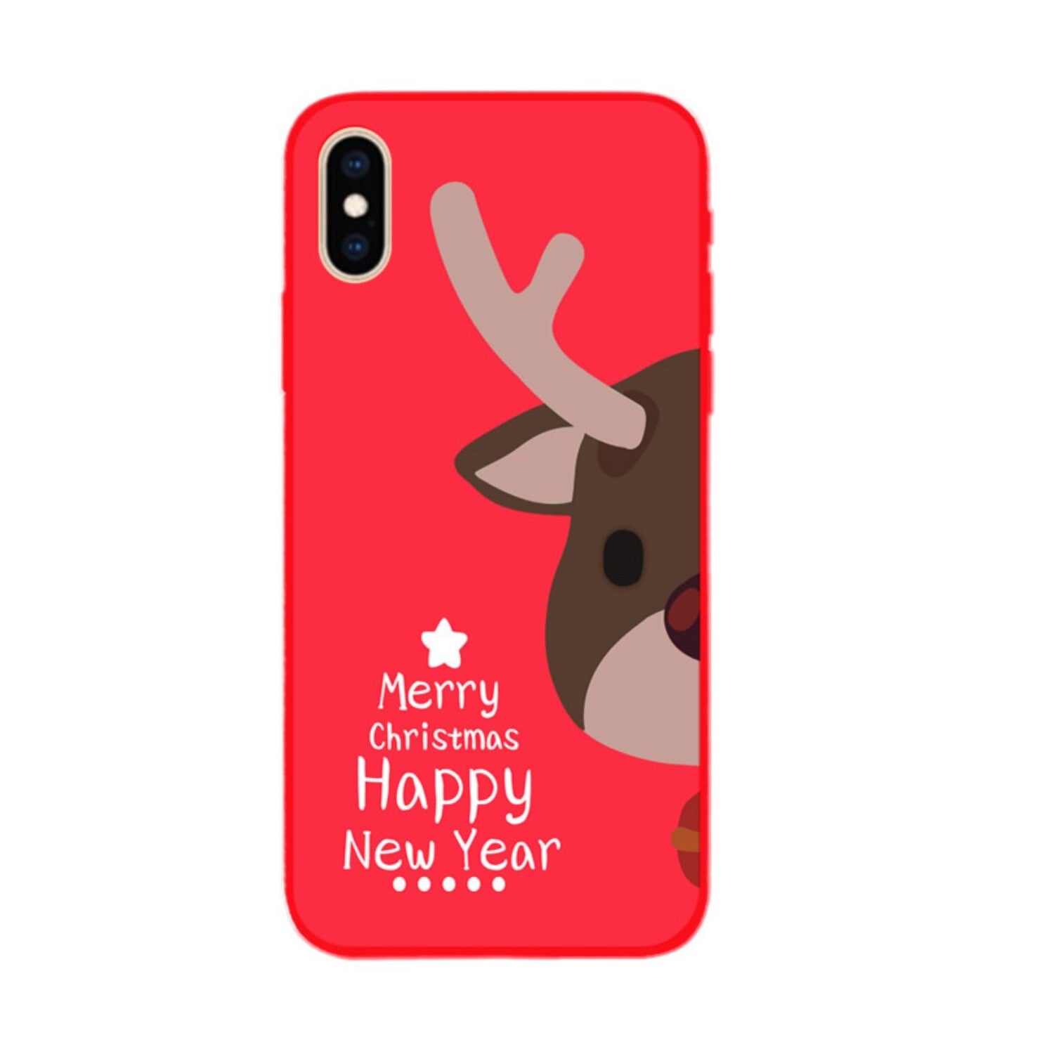 Soft Silicone Christmas Phone Case Cover For Apple iPhone XS Max XR X Plus 8 7 6