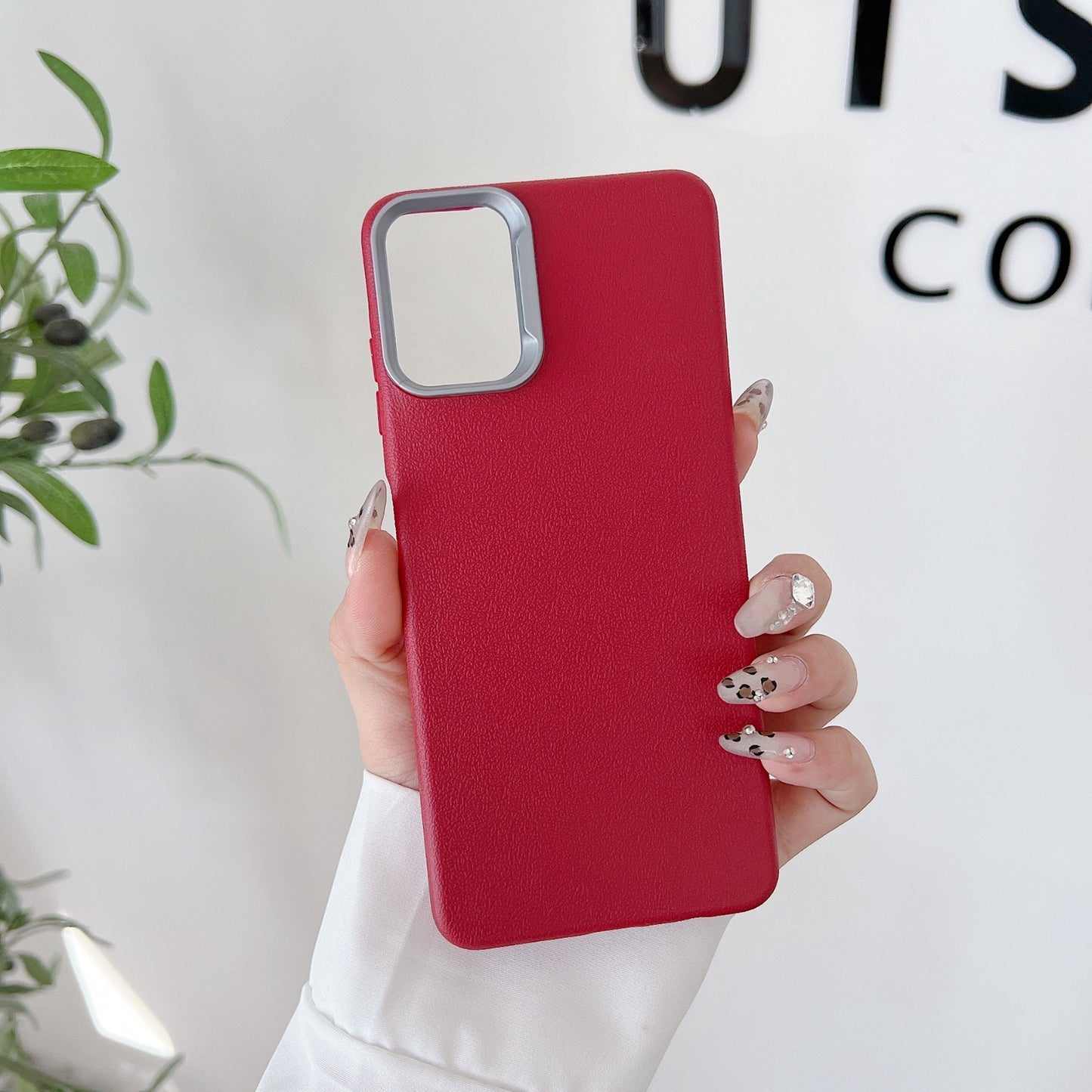 Leather Texture TPU Case Samsung Galaxy A07 A17 A16 A56 Shockproof Phone Cover