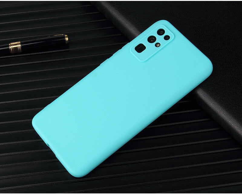 Soft Slim Silicone TPU Matte Back Case Cover Huawei Honor 9/10/20/30 Lite/Pro UK