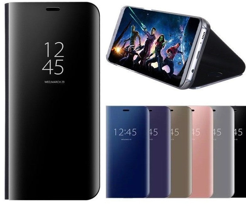 Case For iPhone 15 14 13 12 11 Pro Max Plus Smart Mirror Full Phone Flip Cover