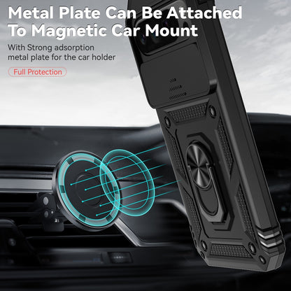 For Google Pixel 9a / 9 Pro XL Case Shockproof Armour Cover Ring Holder Camera