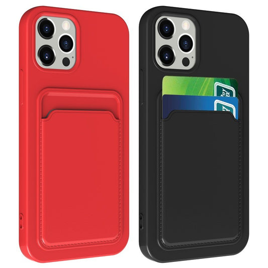 Case For iPhone 14 Pro Max 14 Plus Wallet Card Holder Shockproof Cover Silicone