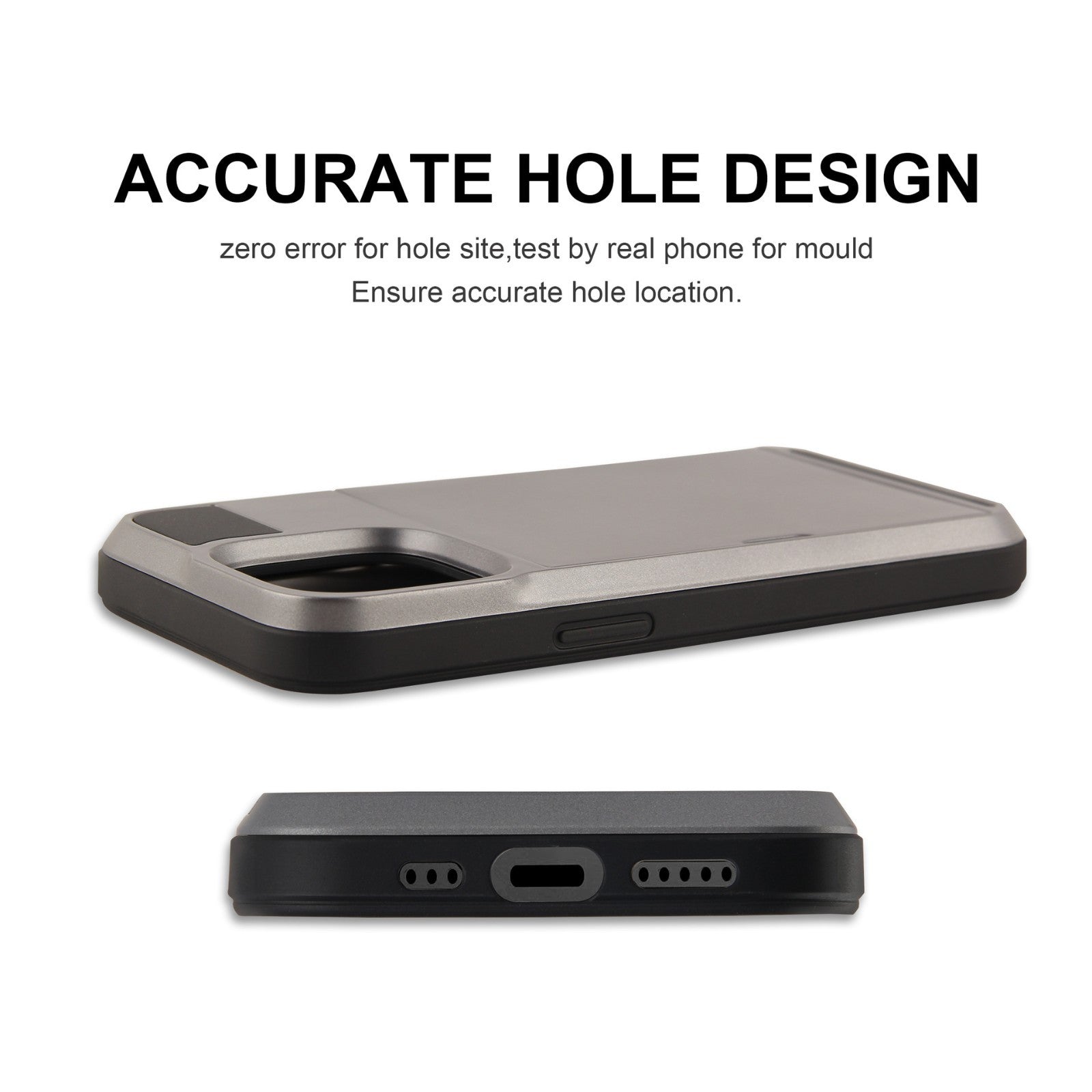 Card For iPhone 13 Pro Max Mini Holder Wallet Case Shockproof Hybrid Protective