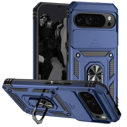 For Google Pixel 9a / 9 Pro XL Case Shockproof Armour Cover Ring Holder Camera