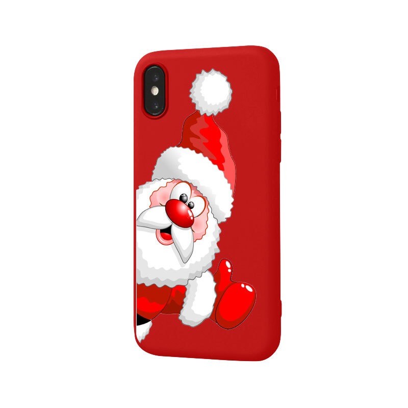 Soft Silicone Christmas Phone Case Cover Apple iPhone 12 11 Pro Max XR X XS 8 7