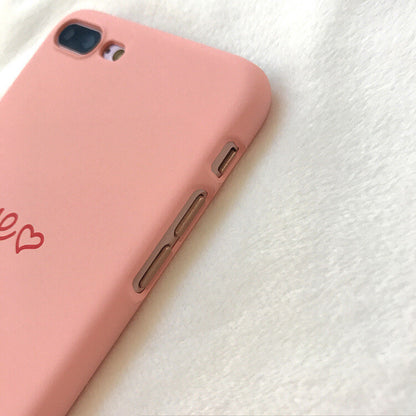 'Me You' Thin Couple Hard Matte Phone Case Cover For X XR XS Max Plus 8 7 6S 6