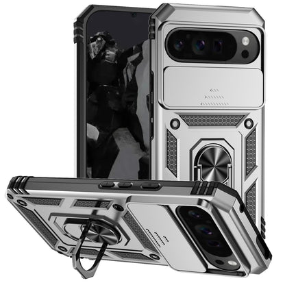 For Google Pixel 9a / 9 Pro XL Case Shockproof Armour Cover Ring Holder Camera