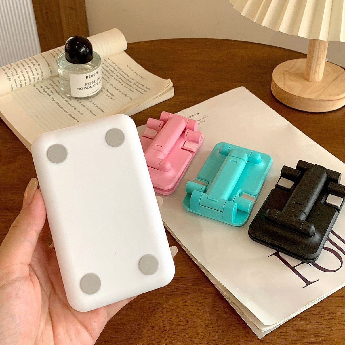 Phone Desk Holder Stand Foldable Desktop Table Mount For Mobile Tablet Universal