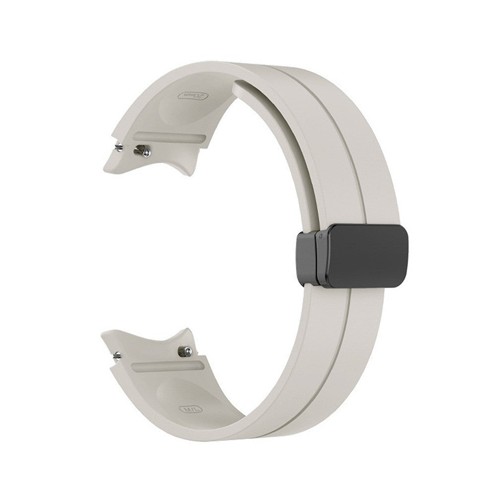 Magnetic Silicone Strap For Samsung Galaxy Watch 7 6 5 4 20mm Band 40/44mm Pro