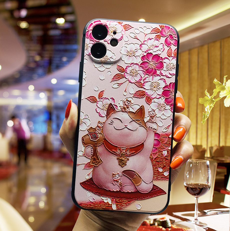 3D London Paris Soft Cat City Rubber Case Cover For Huawei P20 P30 P40 Lite/Pro