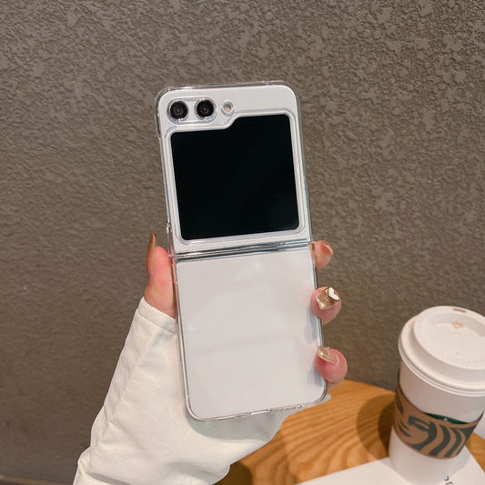 Clear Hard PC Shockproof Phone Case Cover For Samsung Galaxy Z Flip 7 6 5 4 3