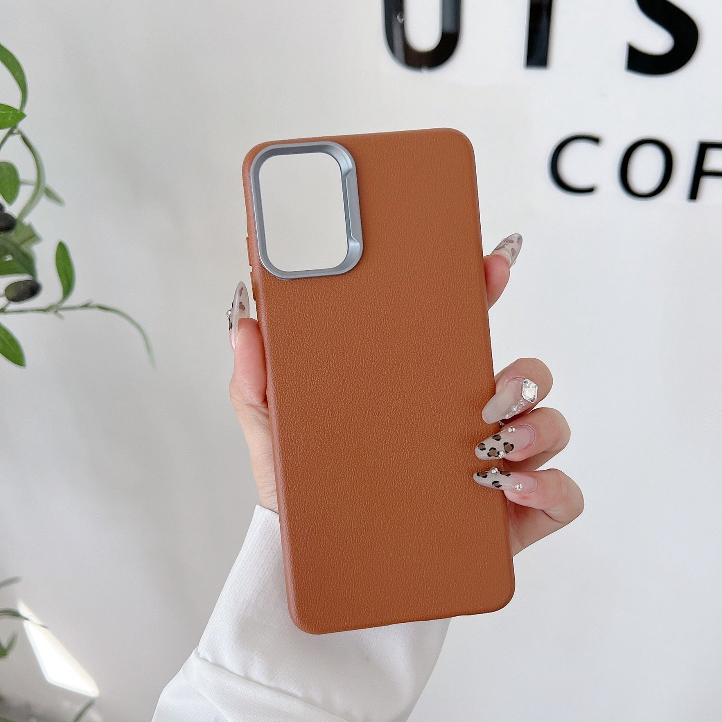 Leather Texture TPU Case For Samsung Galaxy S26 S25 S24 Shockproof Phone Cover