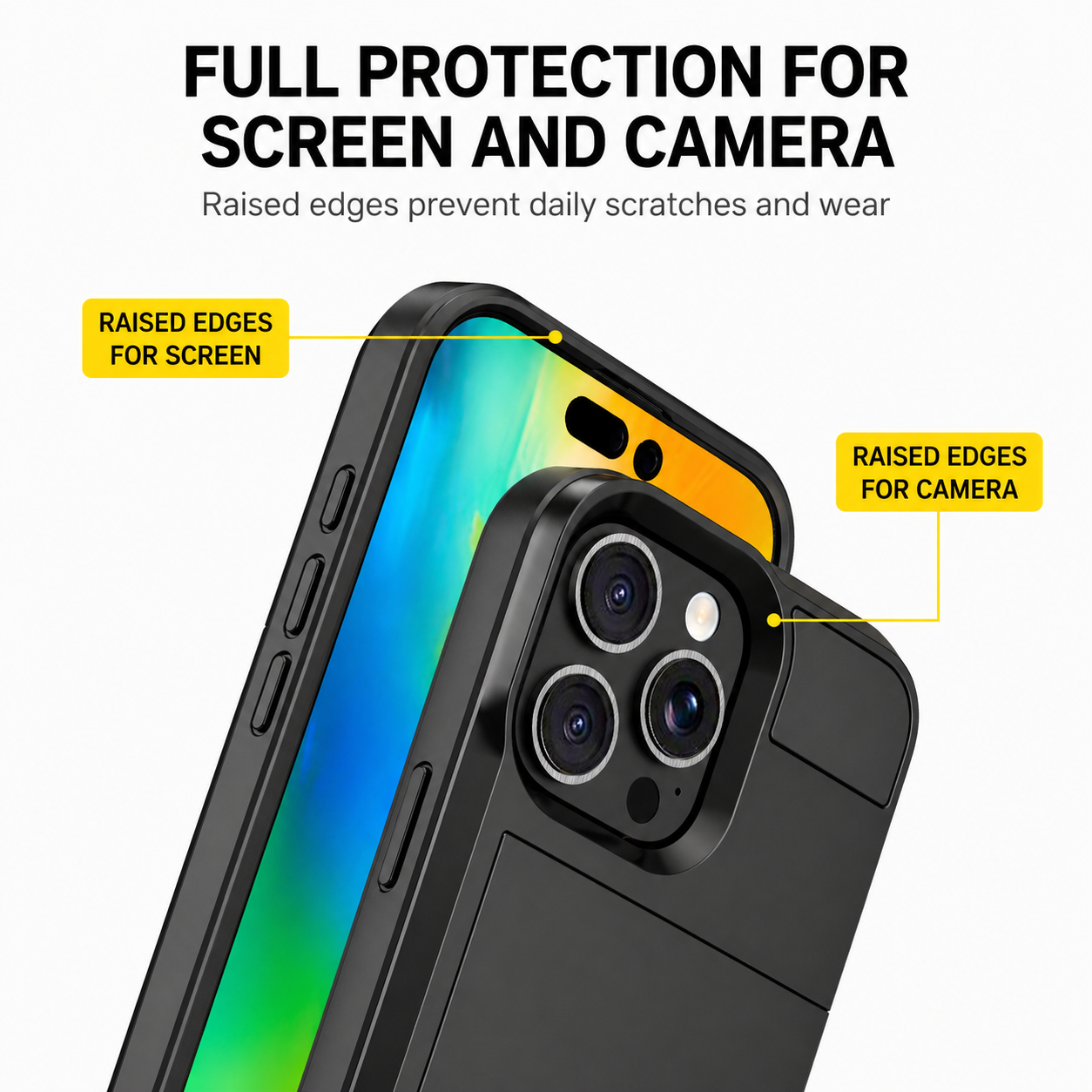 Card Holder Wallet Case Shockproof Hybrid Protective For iPhone 16 Pro Max Plus