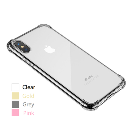 Basic Clear TPU Bumper Phone Case Cover iPhone 14 13 12 11 Pro Max Plus Mini XR