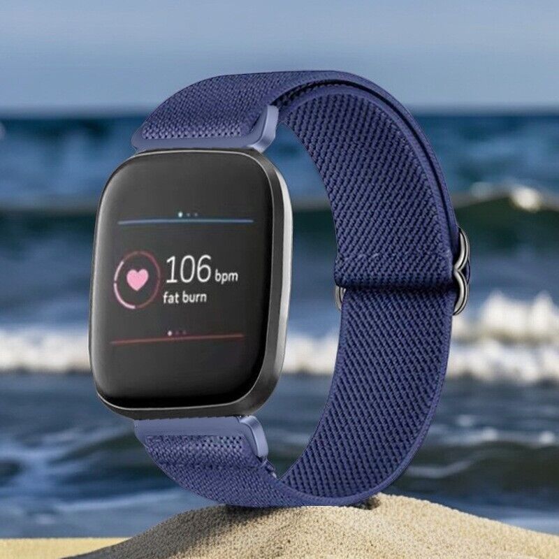 For Fitbit Versa 2 3 4 Charge 5 6 Replacement Nylon Sport Air Strap Watch Band