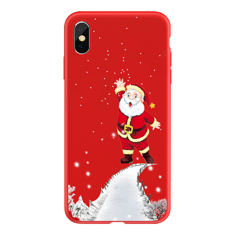 Soft Silicone Christmas Phone Case Cover Apple iPhone 13 12 11 Pro Max XR X XS 7
