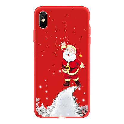 Soft Silicone Christmas Phone Case Cover Apple iPhone 13 12 11 Pro Max XR X XS 7