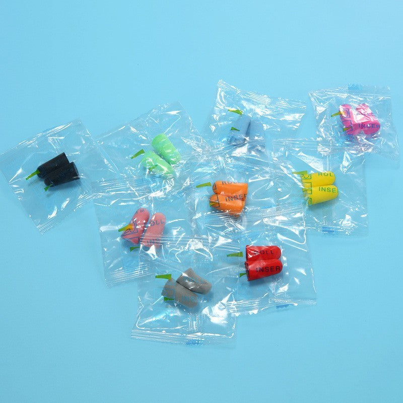 10x Pairs Ear Plugs Soft Reusable Ear Plug for Noise Cancelling Sleep Swim Work