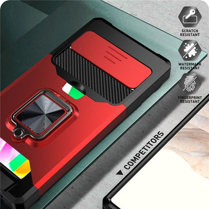 Hybrid Phone Case with Credit Card Holder For Google Pixel 10 9a 9 8 7 6 Pro XL