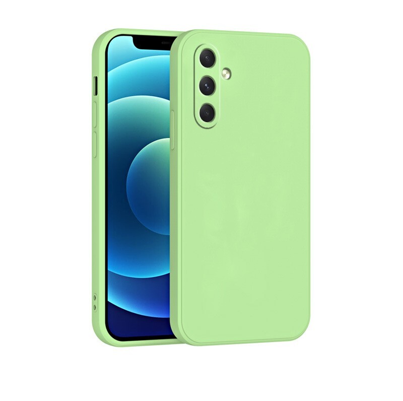 Case For Samsung A17 A16 A15 A14 A56 A55 Liquid Silicone Soft Matte Phone Cover